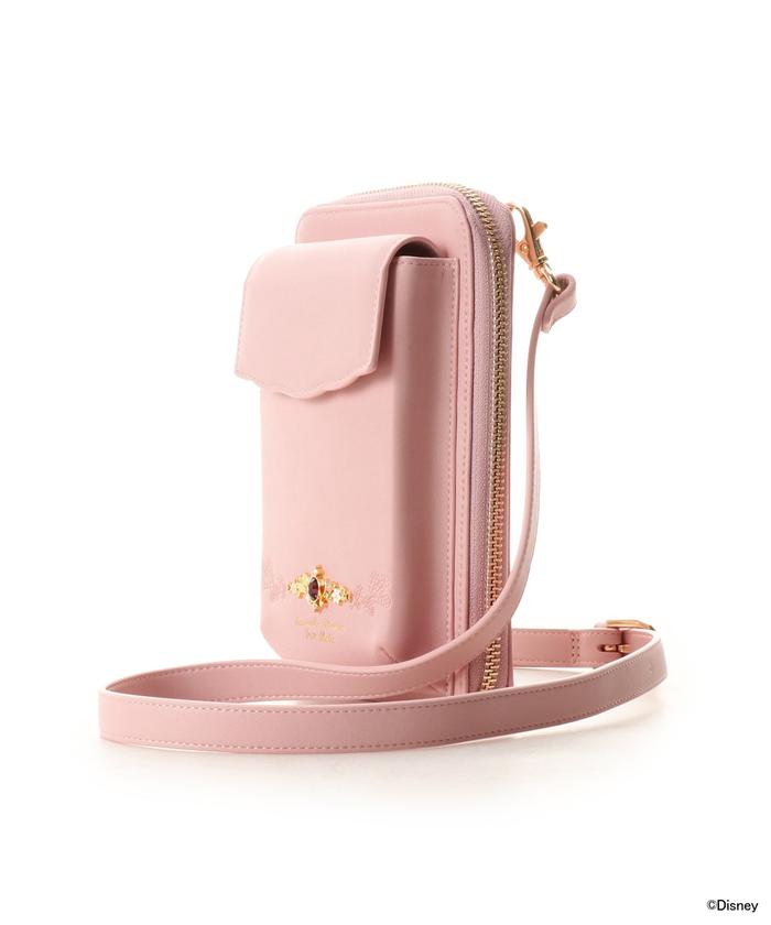 【未使用品】サマンサタバサプチチョイス ディズニーコレクション スマホショルダー ディズニーコレクション プリンセスシリーズ』スマホショルダー