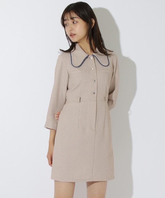 チェック柄 半袖ミニワンピース F-L チェックミニワンピース | レディースファッション通販 - DHOLIC