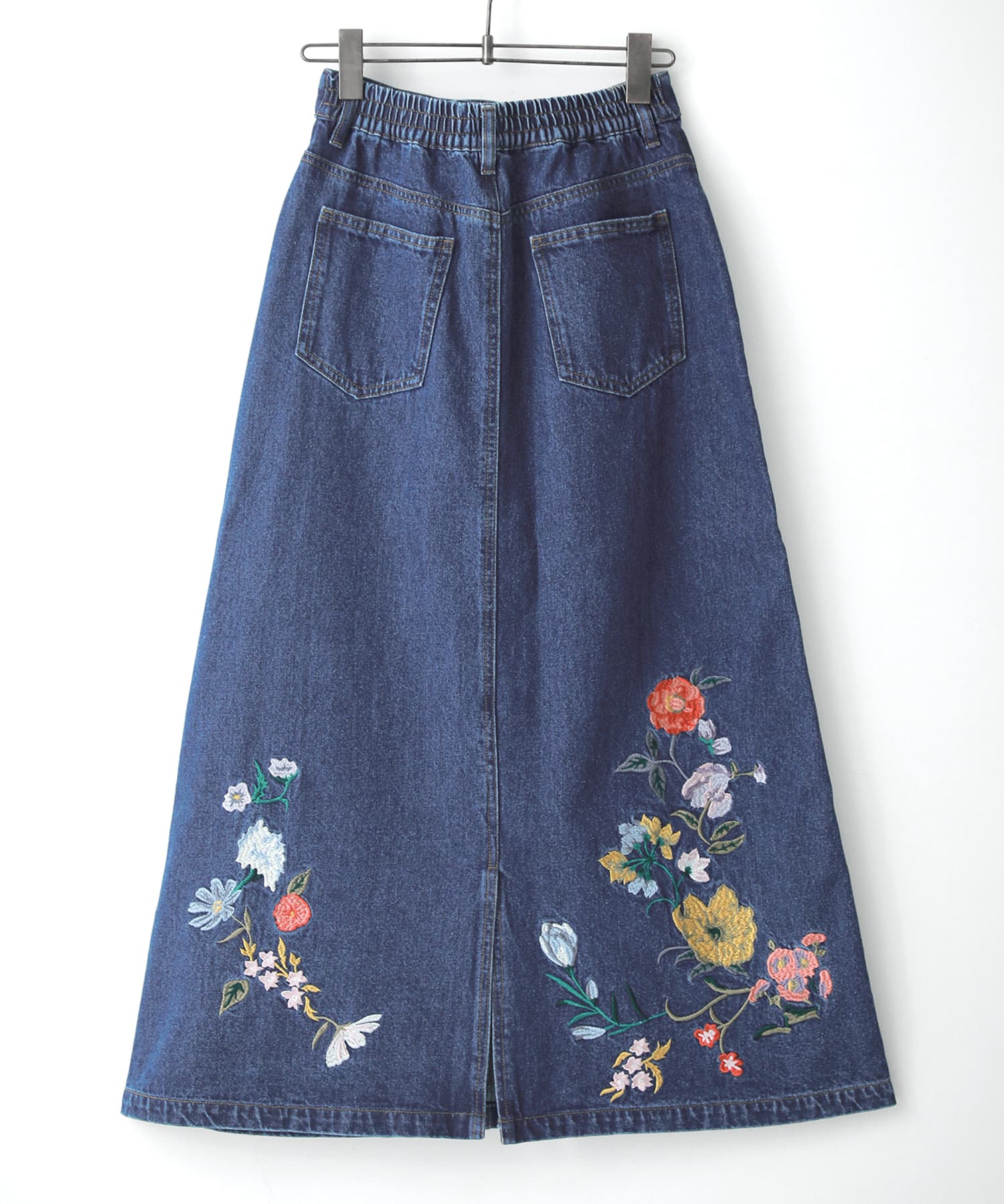 花柄刺繍デニムスカート』(504566297) | オシャレウォーカー 