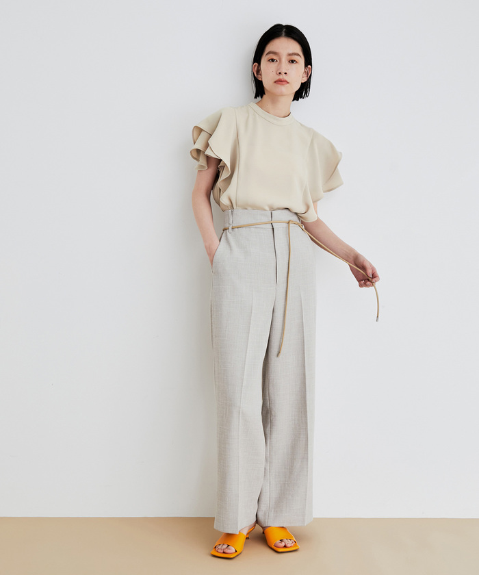 Adam et Rope&#39; - アダム エ ロペ【WEB限定】フレアスリーブブラウス◆新品未開封 一部直営店舗・WEB限定】フレアスリーブブラウス(504566392