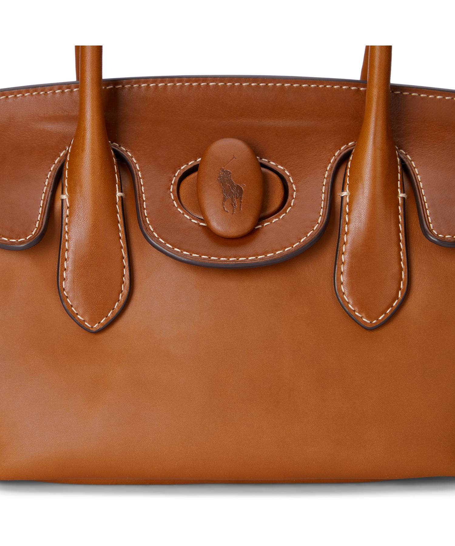 POLO RALPH LAUREN カーフスキン ターンロック サッチェル カーフスキン ターンロック サッチェル(504567162) | POLO RALPH