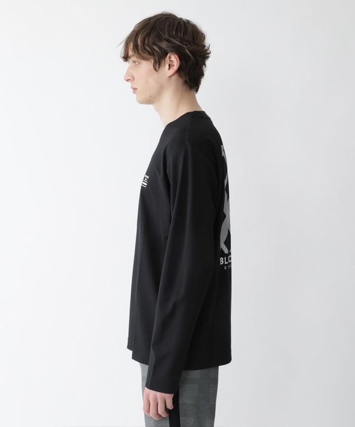 BLACK lab.】チェックボックスバックプリントカットソー - カットソー・Tシャツ