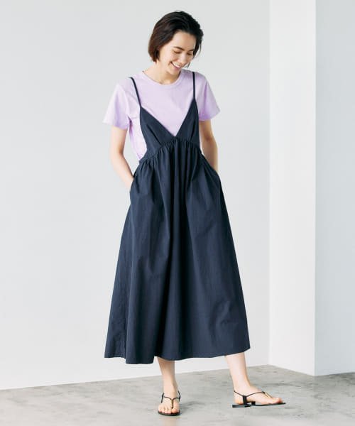 『別注』unfil×DOORS cotton camisole dress