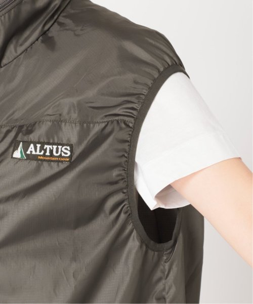《予約》ALTUS別注パッカブルベスト◆