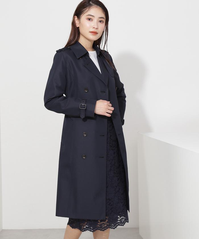 新品タグ付⭐︎ナチュラルビューティー⭐︎ライトブルー トレンチコート ナチュラルビューティーベーシック NATURAL BEAUTY BASIC ライト