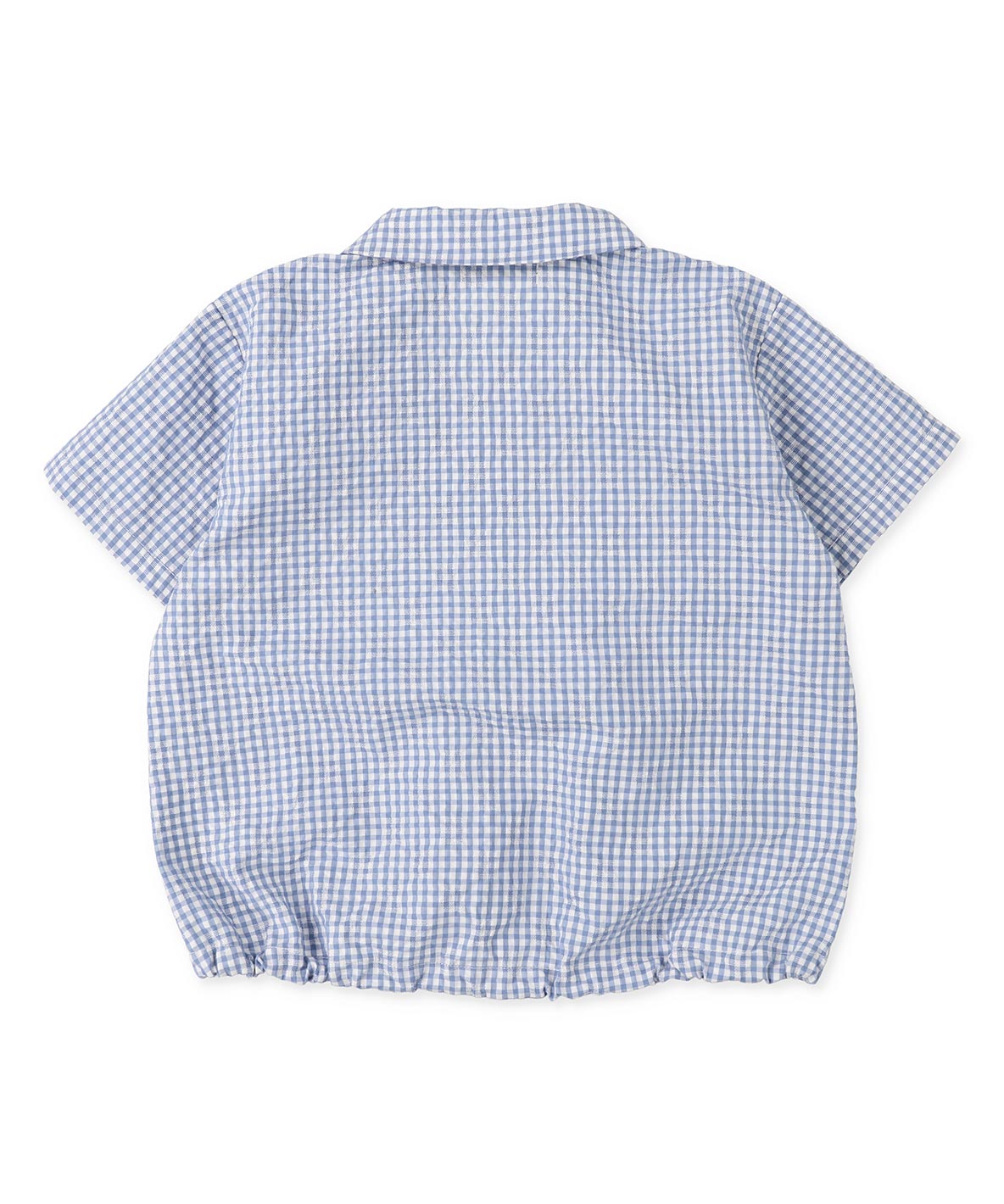 ドットギンガムチェック ポケット 半袖シャツ(504569163) | クオティ 