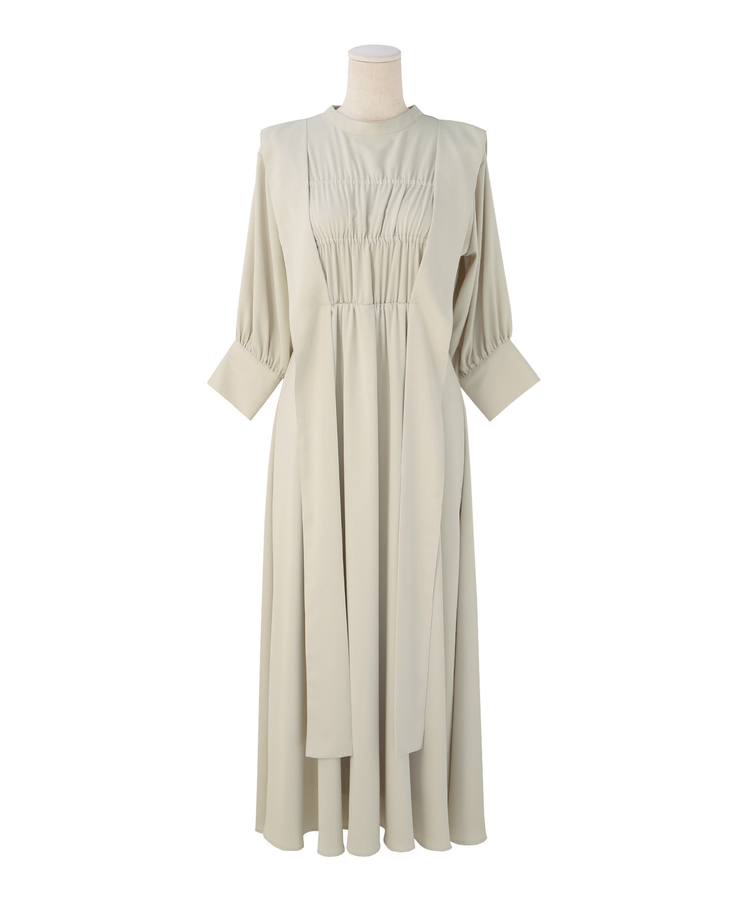 Shirring Suspend Dress(504569360) | ミエリ インヴァリアント(MIELI ...
