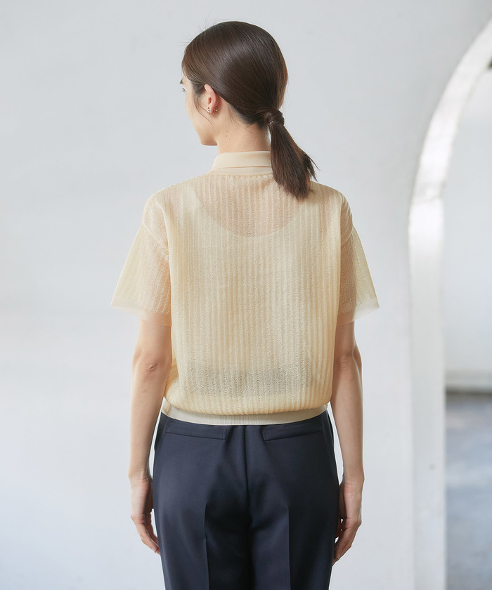 セール 60%OFF】シアーポロニット(504569735) | ロペ(ROPE') - d