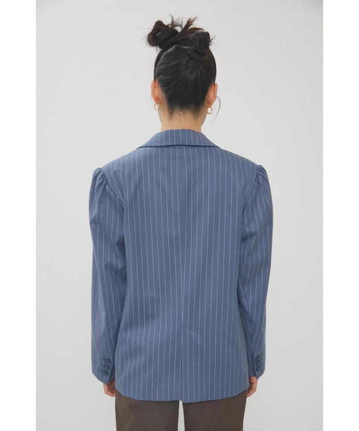 PIN STRIPE PUFF JK(504570953) | ラグアジェム(LAGUA GEM) - d PIN STRIPE PUFF JK(504570953) | ラグアジェム(LAGUA GEM) - d