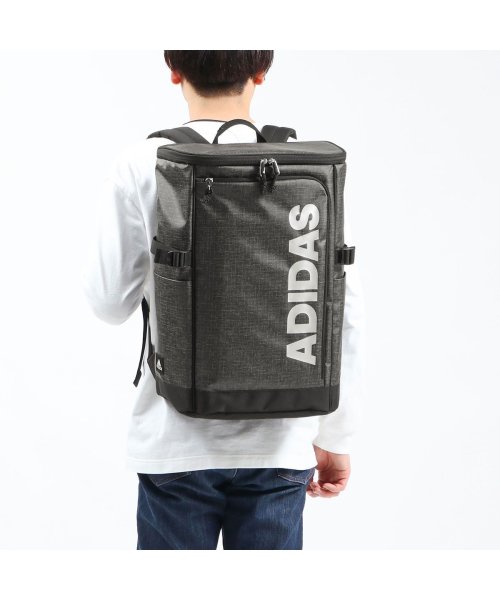 アディダス リュック adidas リュックサック 大容量 スクールバッグ 通学リュック スクエアリュック B4 A4 31L 撥水 ボックス 学生 57580
