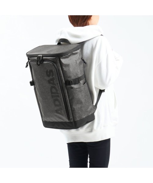 アディダス リュック adidas リュックサック 大容量 スクールバッグ 通学リュック スクエアリュック B4 A4 31L 撥水 ボックス 学生 57580