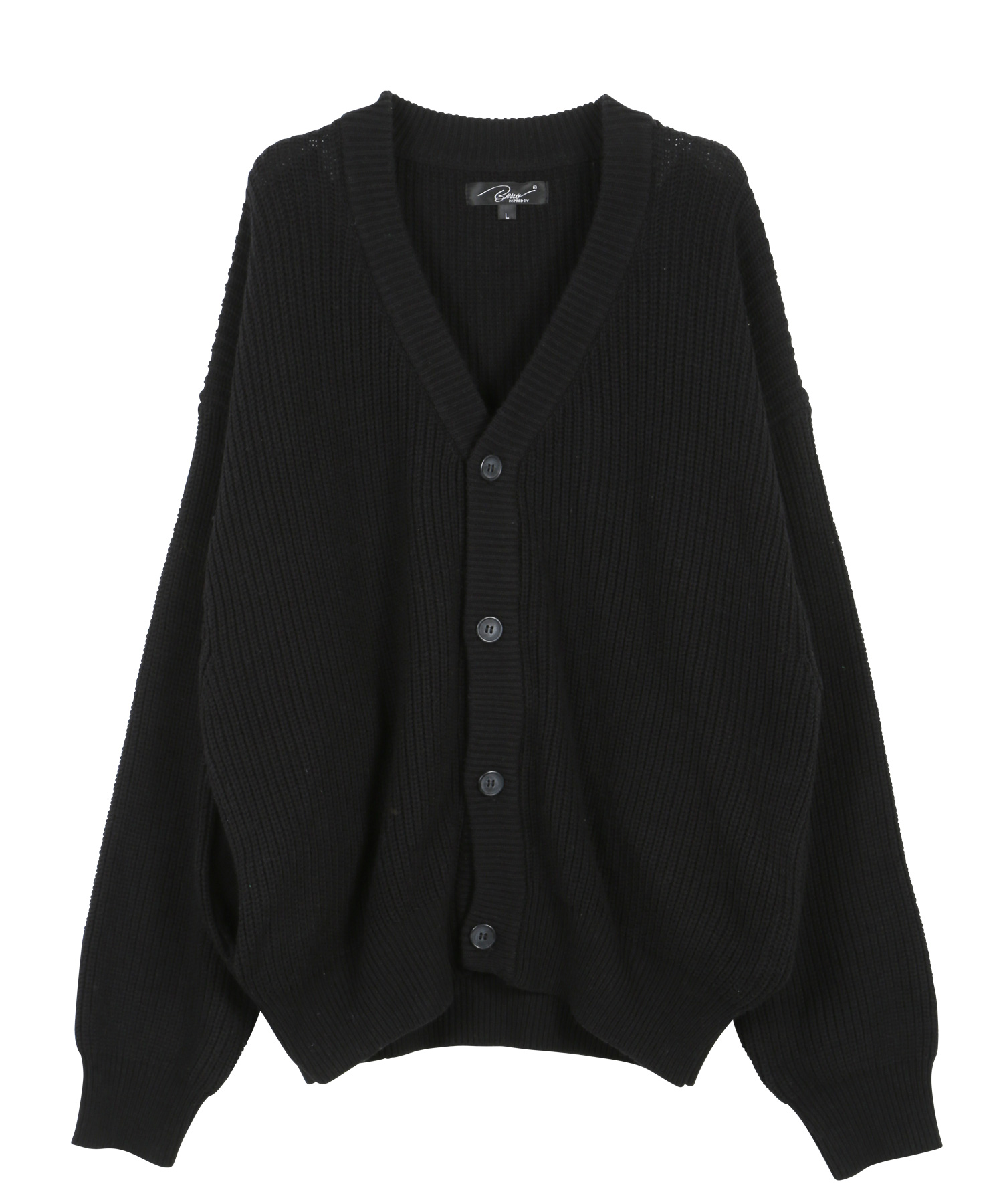 ジギーズショップ JIGGYS SHOP ハイバルキー片畦カーディガン ジギーズショップ JIGGYS SHOP ハイバルキー片畦カーディガン