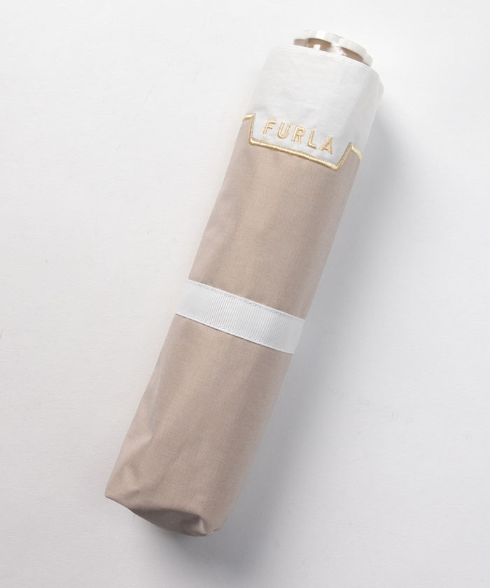 【新品未使用】2024年製FURLA フルラ　折りたたみ傘　日傘　雨傘　兼用 セール 44%OFF】フルラ FURLA FURLA(フルラ)折りたたみ傘