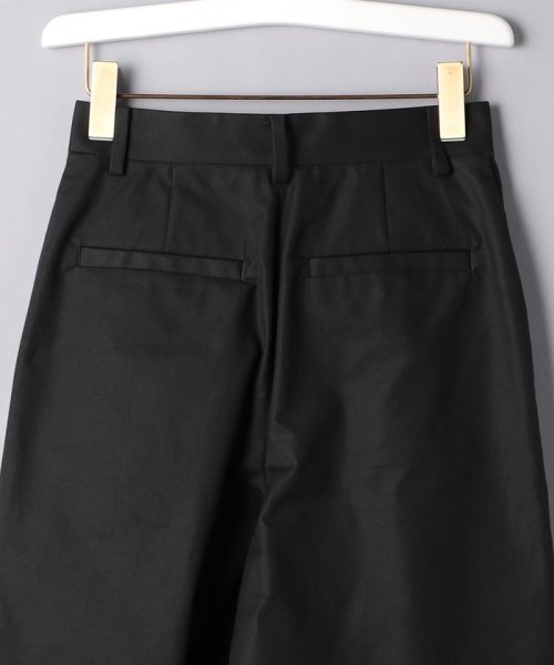 ＜UNITED ARROWS＞C/PU タック ワイドパンツ W