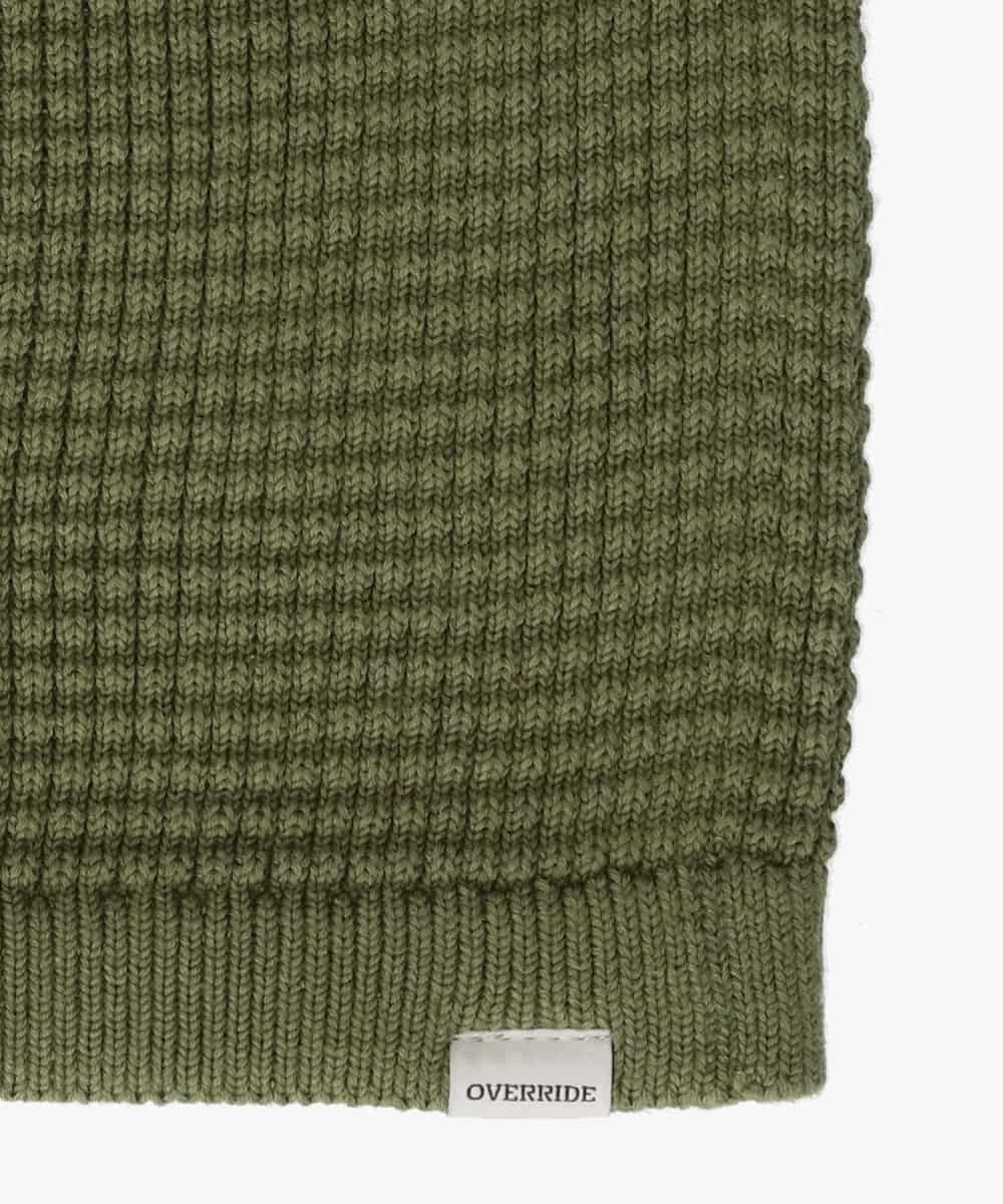 セール】オーバーライド OVERRIDE OVERRIDE KNIT BASIC BEANIE