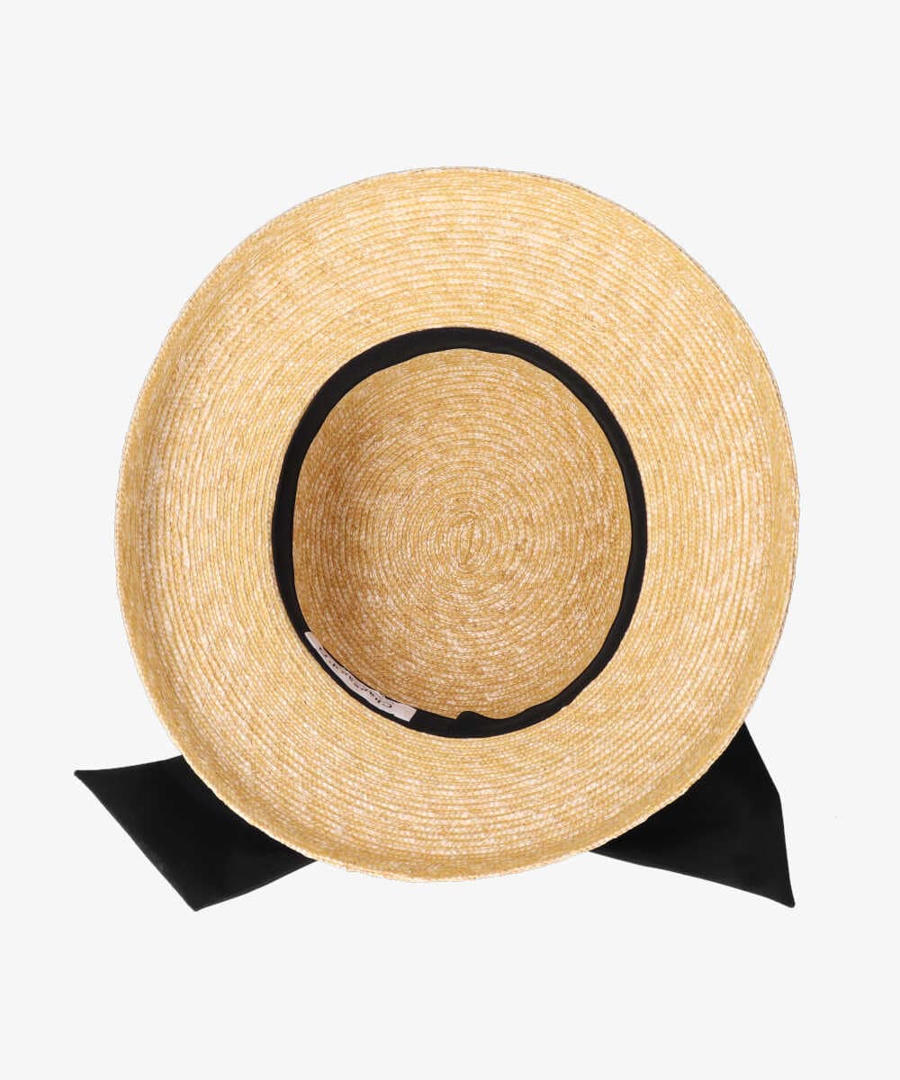 Chapeau d' O StrawBraid Casablanca | 57.5cm(75) BLACK (01