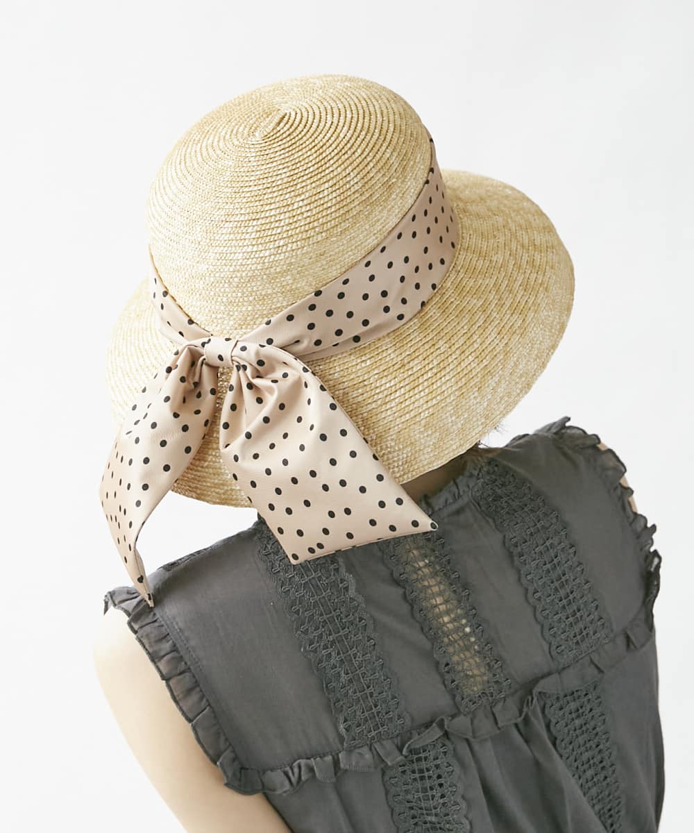 Chapeau d' O StrawBraid Casablanca | 57.5cm(75) BLACK (01