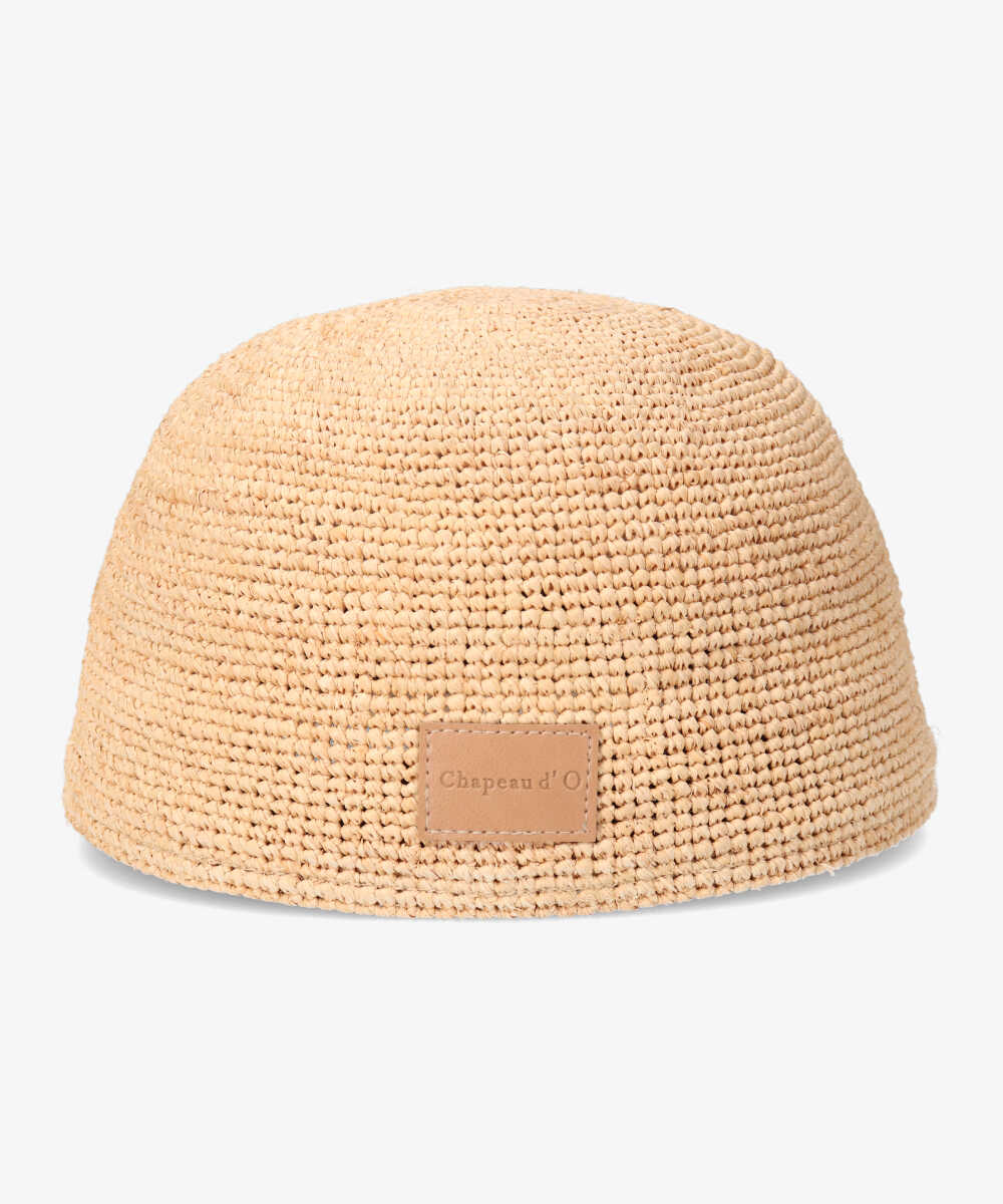 【人気完売】Chapeau d' O MixRaffia Crochet Cap シャポー ド オー Chapeau d'O Chapeau d' O MixRaffia Crochet