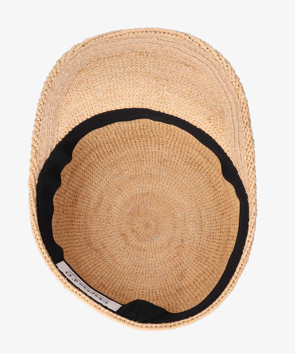 【人気完売】Chapeau d' O MixRaffia Crochet Cap シャポー ド オー Chapeau d'O Chapeau d' O MixRaffia Crochet