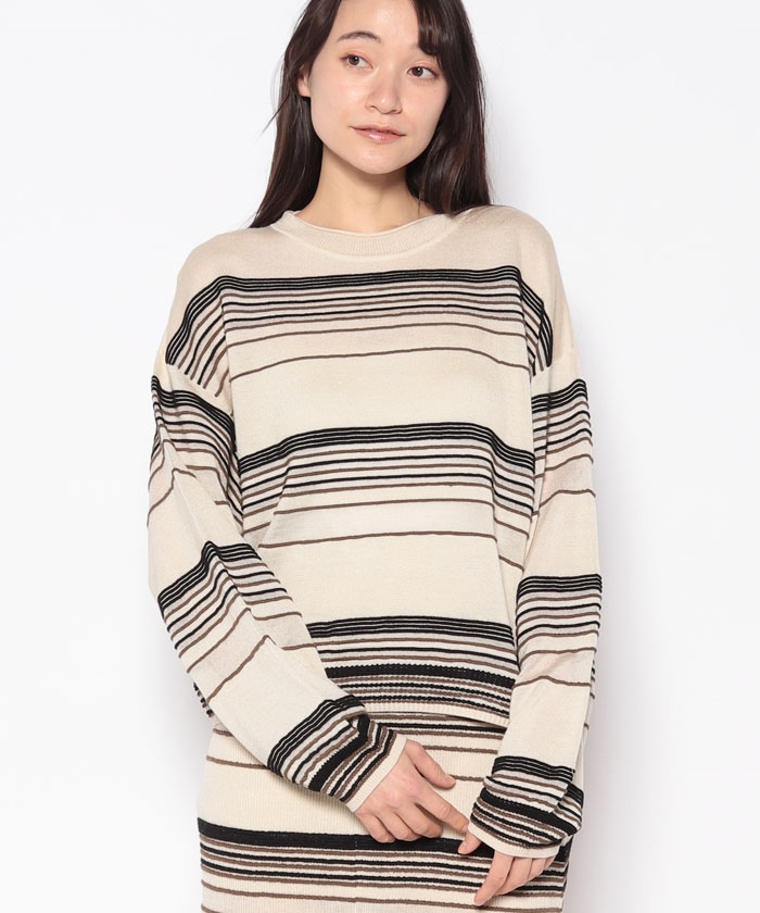 セットアップ対応商品】ニット BERING OTTO STRIPE PO(504563898