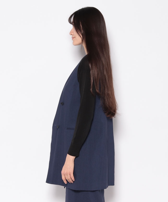 セオリーリュクス Precious Silk Lini ロングジレ 21年現行