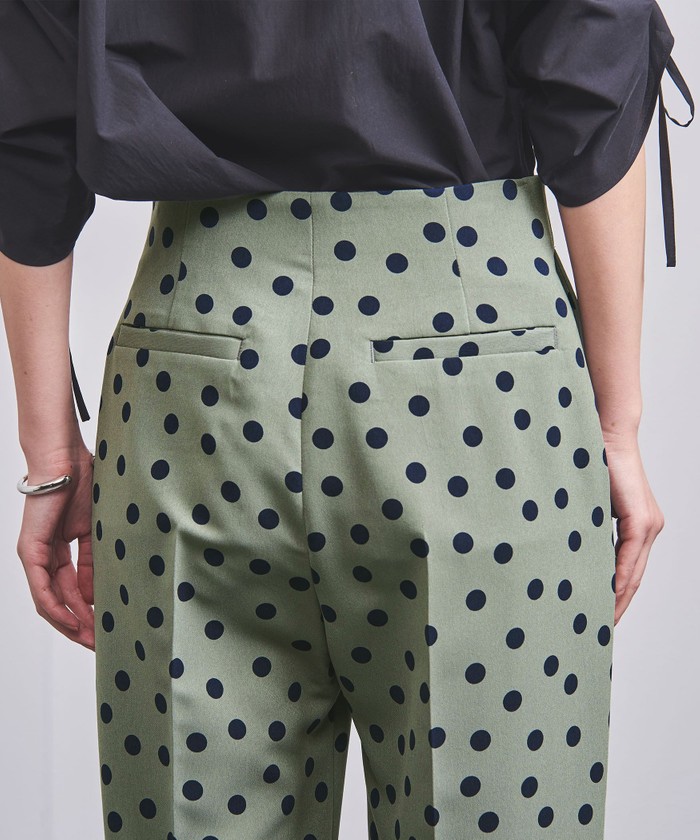 United Arrowsドットストレートパンツ UNITED ARROWS - 【新品タグ付き】P ドット ストレート パンツ W