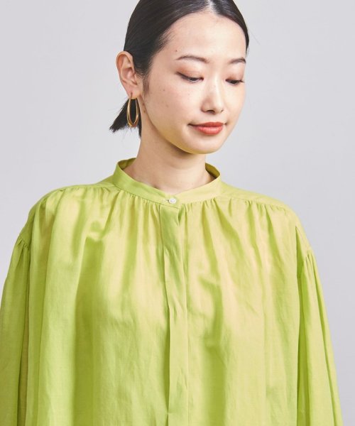 ＜UNITED ARROWS＞RAMIE/CE ギャザー ボリュームスリーブ ブラウス W†