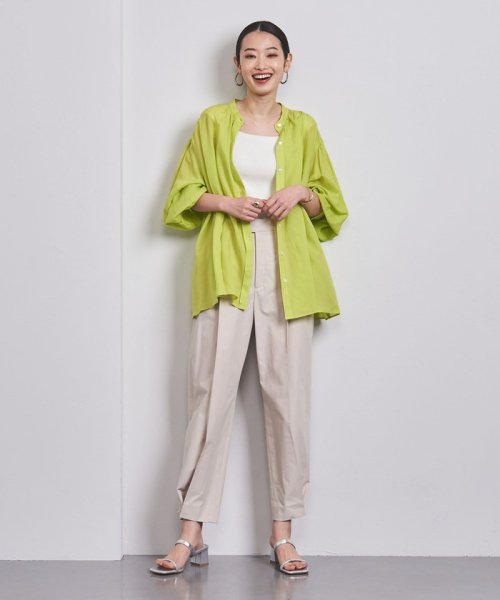 ＜UNITED ARROWS＞RAMIE/CE ギャザー ボリュームスリーブ ブラウス W†