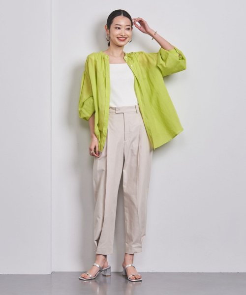 ＜UNITED ARROWS＞RAMIE/CE ギャザー ボリュームスリーブ ブラウス W†