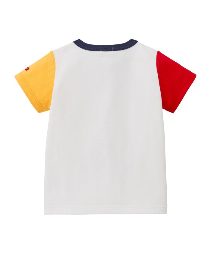 MIKI HOUSE バンダナ柄Tシャツ ブラック　大人　Sサイズ バックロゴ半袖Tシャツ（大人用） – ミキハウスオフィシャルサイト