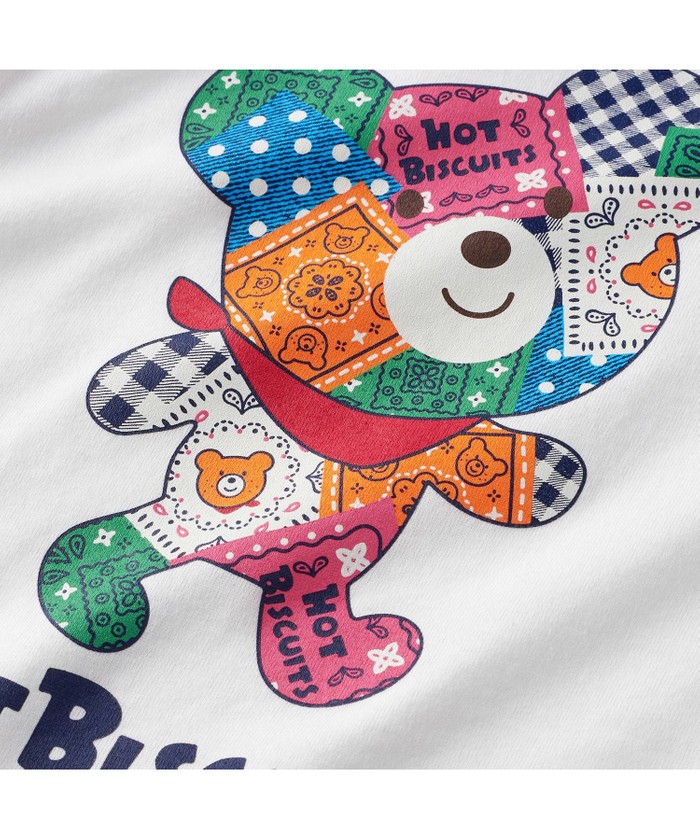 【新品未使用】Miki House ホットビスケッツTシャツ短パンセット 90 セール】バンダナ柄半袖Tシャツ(504573671) | ミキハウス