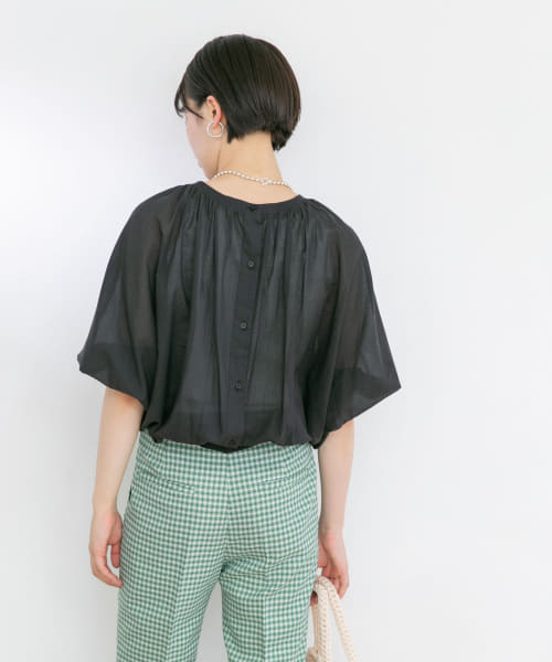 セール 50%OFF】2WAYドルマンギャザーブラウス(504574027