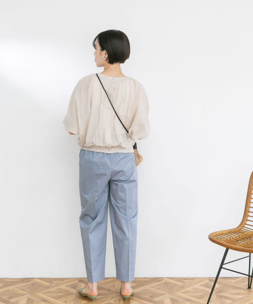 セール 50%OFF】2WAYドルマンギャザーブラウス(504574027