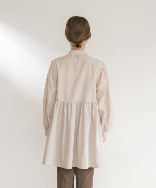 セール】『UR TECH Smart Linen Touch』シャツチュニック セール】『UR TECH Smart Linen Touch』シャツチュニック