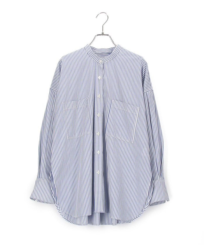 ADAM ET ROPÉ (F)lightバンドカラーシャツ ADAM ET ROPÉ (F)lightバンドカラーシャツ ADAM ET ROPÉ (F