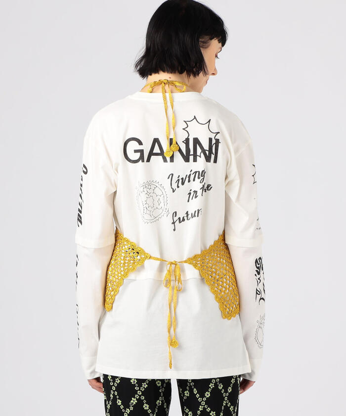 ganni ビスチェ 楽天市場】【7/13-7/15限定・最大2万円OFFクーポン配布中】GANNI