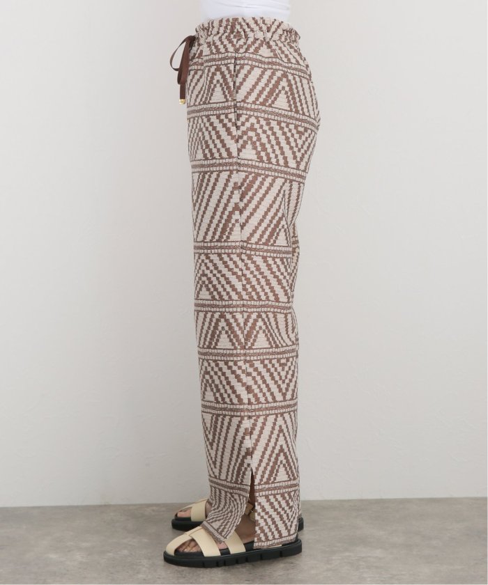 COUTURE D`ADAM/クチュールドアダム】 HERRINBONE EASY 良い WIDE PANTS