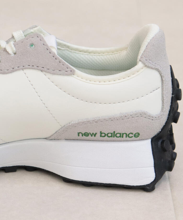 New Balance ニューバランス MS327KC1 ローカットスニーカー US9.5/27.5cm ホワイト/ベージュ/ブラウン