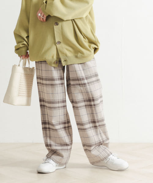 アーバンリサーチドアーズ　新品リネンパンツ リネンイージーパンツ（その他パンツ）｜URBAN RESEARCH DOORS