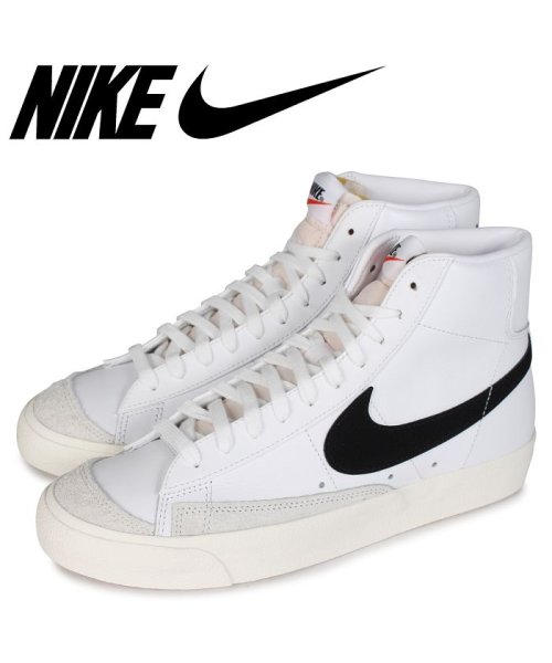 Nike Blazer Mid 77 Vintage ナイキ ブレザー ミッド スニーカー メンズ ブレイザー ブレーザー ホワイト 白 Bq6806 100 ナイキ Nike D Fashion