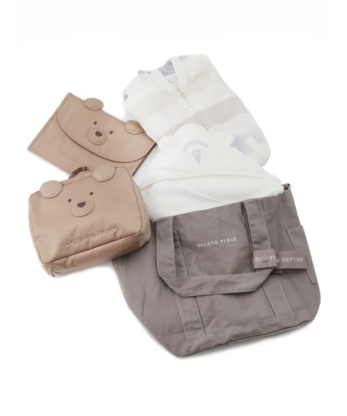 出品10/10迄‼️gelato pique／ママバッグ＋ショルダーポーチセット ママバッグ+ショルダーポーチセット(504499093) | gelato pique