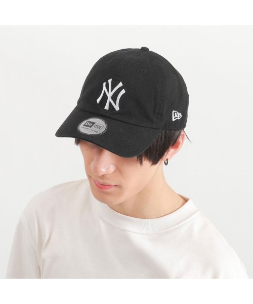 正規取扱店】 ニューエラ キャップ NEW ERA Casual Classic カジュアルクラシック ニューヨーク・ヤンキース 帽子 綿 刺繍  アジャスター(504569418) ニューエラ(NEW ERA) d fashion