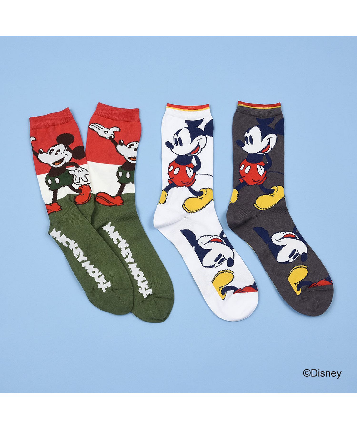 ディズニー Disney 福助 公式 靴下 メンズ Disney (ディズニー