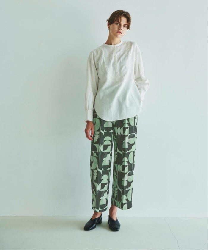 islanded Window Geometric Pants | miniaturetoyshop.com