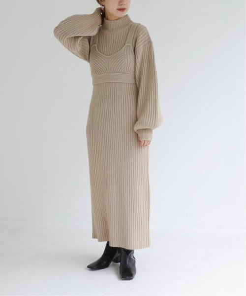 Bustier Knit Onepiece