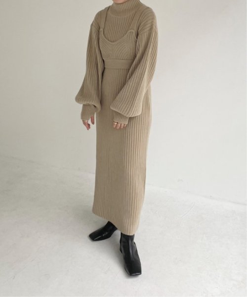 Bustier Knit Onepiece