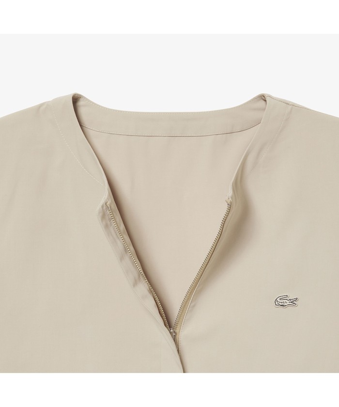 LACOSTE - クルーネックショートブルゾン クーポン】【セール 30%OFF】ラコステ LACOSTE クルーネック