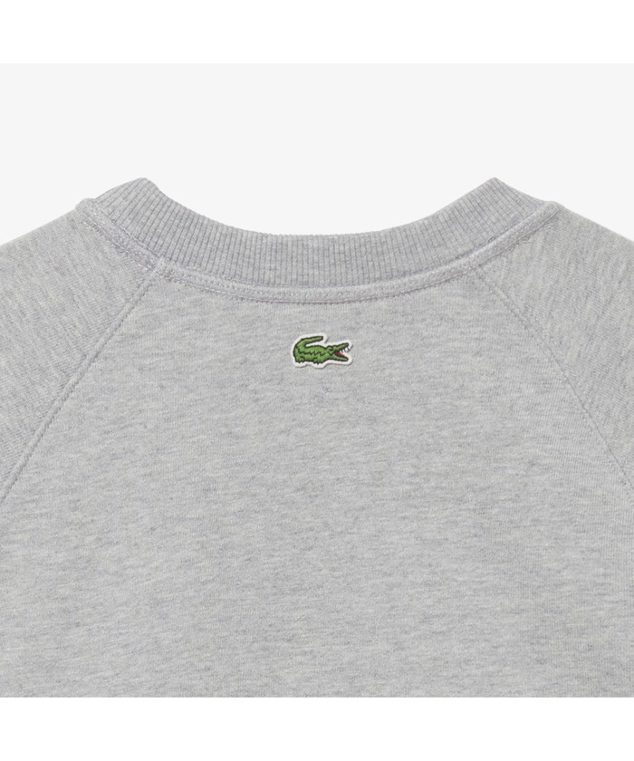 ラコステ⭐︎フロッキークロックプリントスウェットシャツ セール 30%OFF】ラコステ LACOSTE フロッキークロックプリント