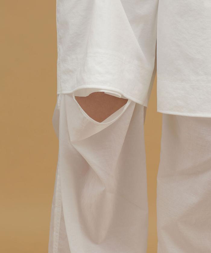 AMOMENTO sheer layered pants シアーレイヤードパンツ セール 40%OFF】AMOMENTO/シアーレイヤードパンツ(504478385