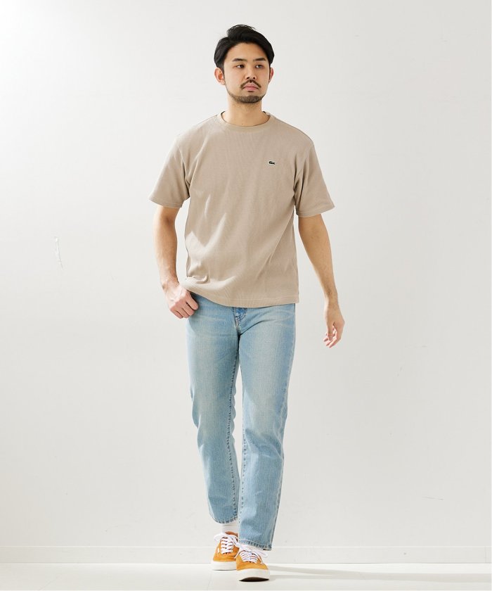 LACOSTE / ラコステ】 別注コットンリネン ワッフルTシャツ(504509452